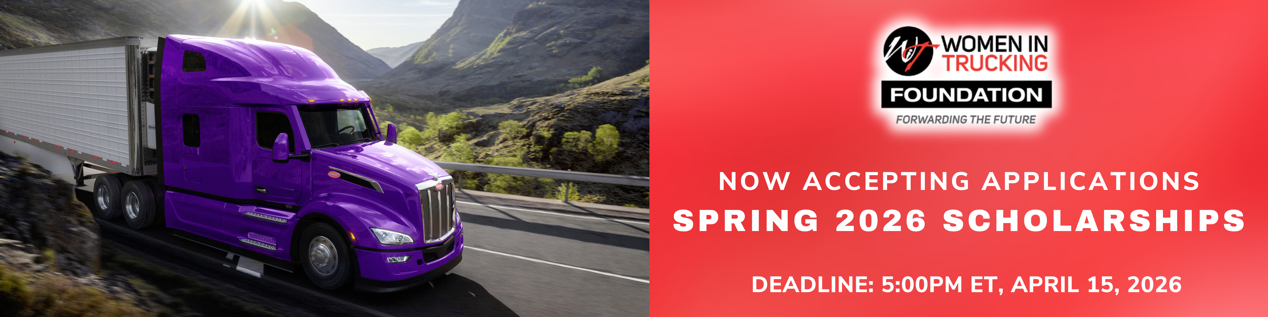 Women in Trucking Foundation Scholarship