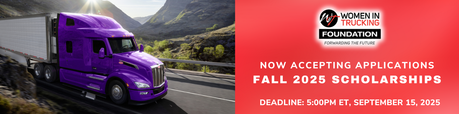 Women in Trucking Foundation Scholarship